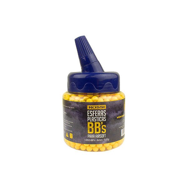 BBs Airsoft Munição Plástica BB King 0.12g 1000un.