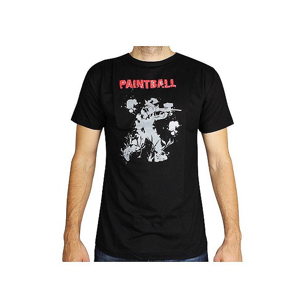 Camiseta Paintball P - Treme Terra
