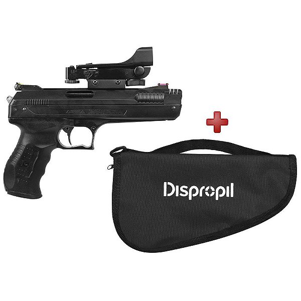 Pistola de Pressão Beeman 2006 P22 5.5mm com Red Dot + BRINDE Capa Simples
