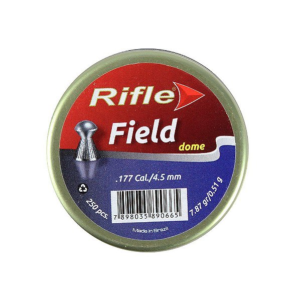 Chumbinho Field Dome 4.5mm 250un. - Rifle
