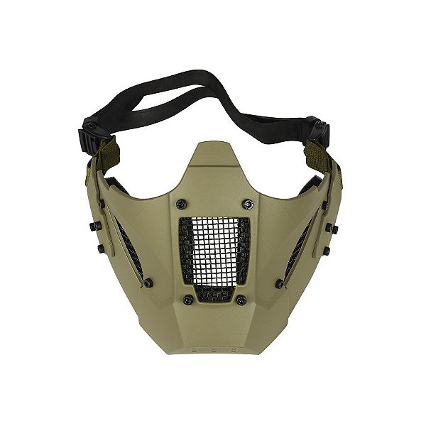 Máscara de Proteção Airsoft Meia Face FJA-126 Jay Fast Areia