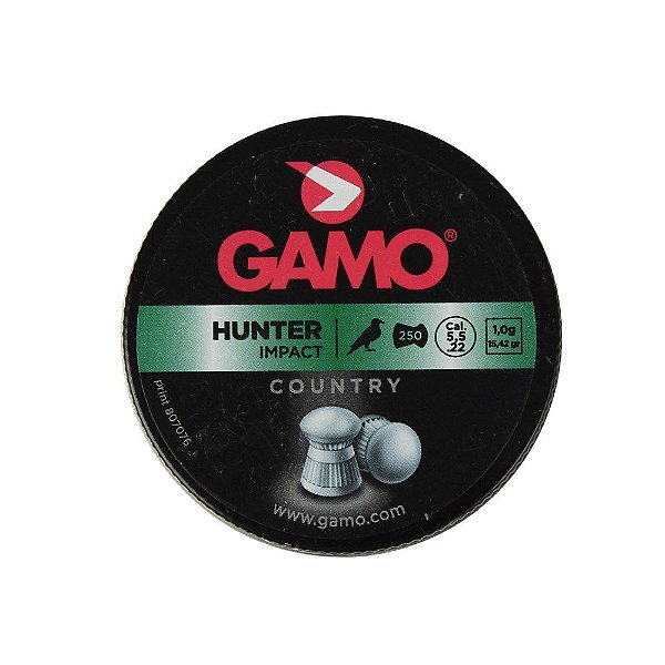 Chumbinho Hunter Impact Country 5.5mm 250un. - Gamo