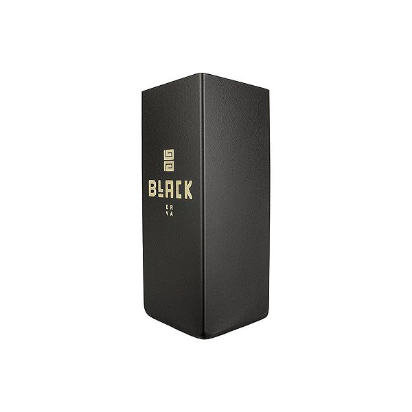 Copo Para Tereré Quadrado Aço Inoxidável Preto 300ml - Black