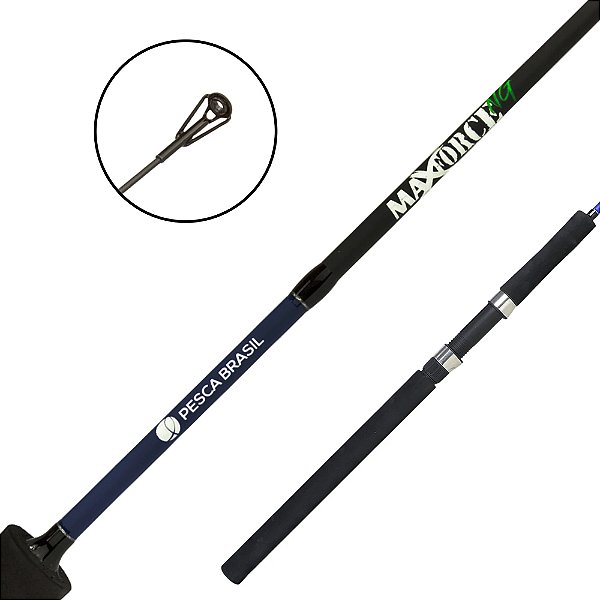 Vara Para Molinete MaxForce ll Ação Média - Pesca Brasil
