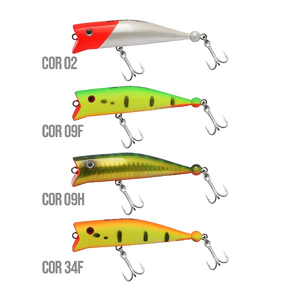 Isca Artificial Superfície Stick Popper 9cm 14g - Borboleta