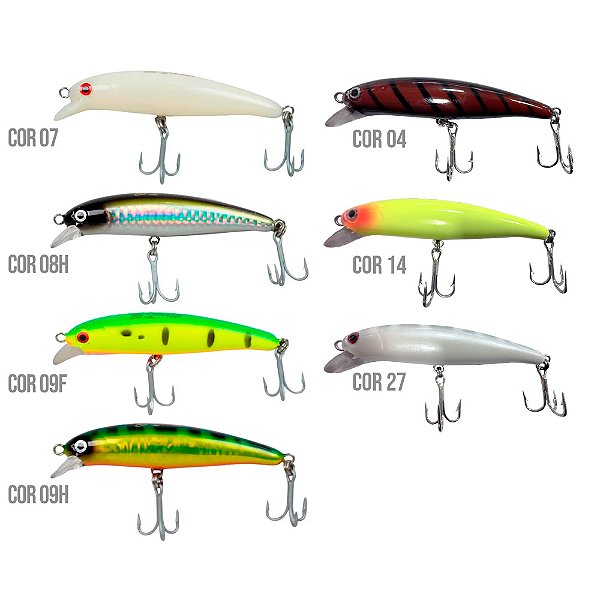Isca Artificial Meia Água Juanita 9.5cm 13g - Borboleta