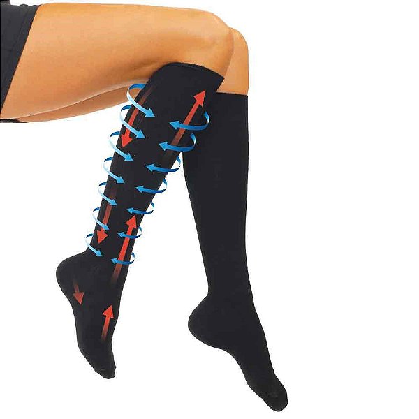 Meia De Compressão Para Viagens Flight Socks - Travel Blue