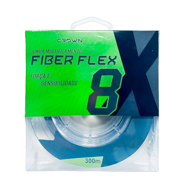 Linha Multifilamento Fiber Flex 8X 300mts - Jogá
