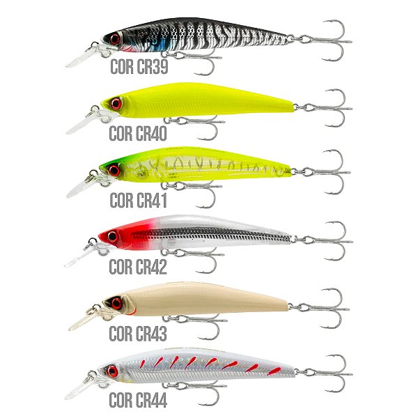 Isca Artificial Meia Água Jack Minnow Floating 85 8,5 cm 9g - Jogá