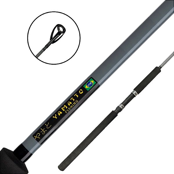 Vara Para Carretilha / Molinete em Fibra de Vidro - YMT Fishing