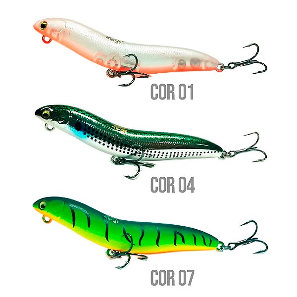 Isca Artificial Cobra96 Topwater - Lizard