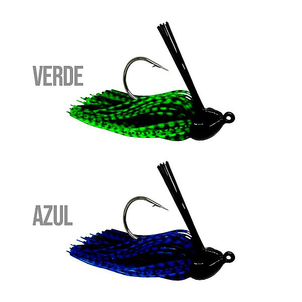 Isca Artificial Rubber Jig 1/0 - Hooks Lure
