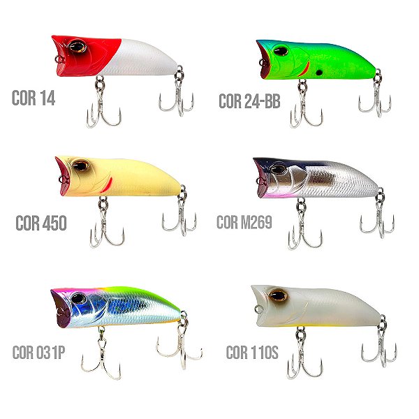 Isca Artificial RAM POPPER 60 Superficie - Marine