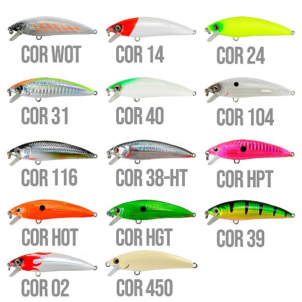 Isca Artificial Inna 70 7cm Meia Agua 11 g - Marine