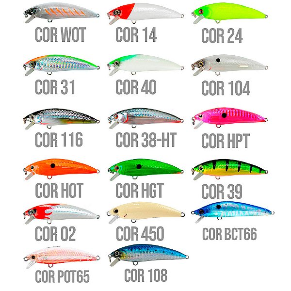 Isca Artificial Inna 70 7cm Meia Agua 11 g - Marine