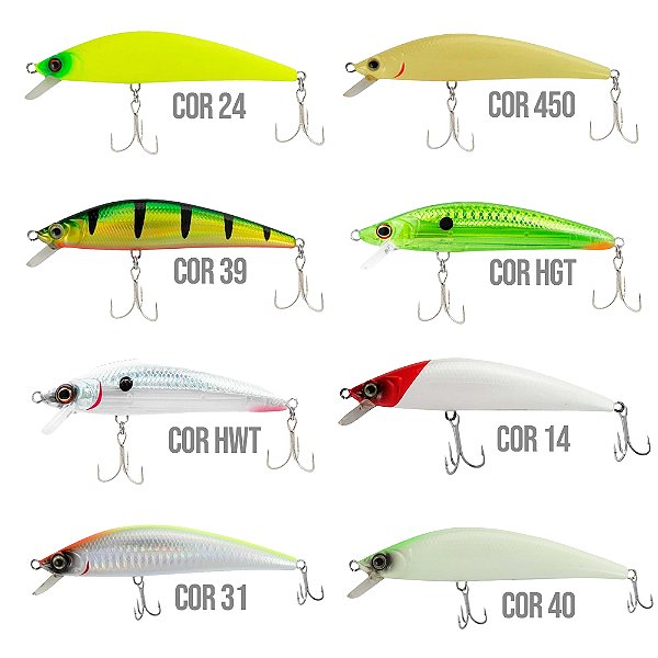 Isca Artificial Inna Pro 90 Meia Água 9 cm 16g - Marine