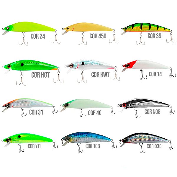 Isca Artificial Inna Pro 90 Meia Água 9 cm 16g - Marine