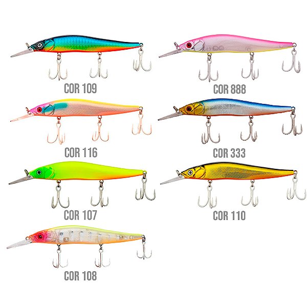 Isca Artificial Fenix SP 110 Fundo 11cm 16g - Nitro Fishing