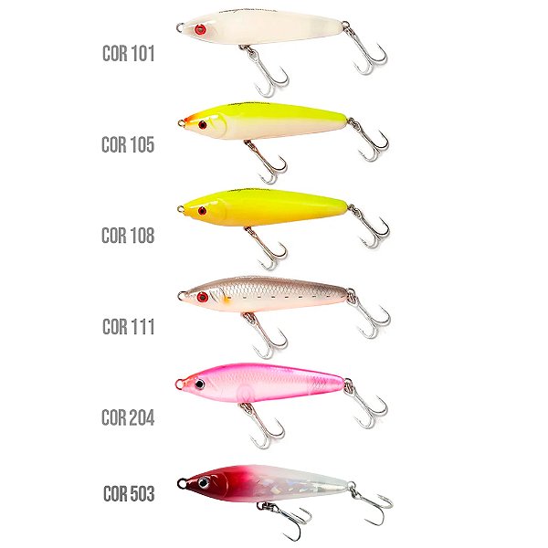 Isca Artificial Magic Stick 70 Superfície 7cm 6,5g – Lucky