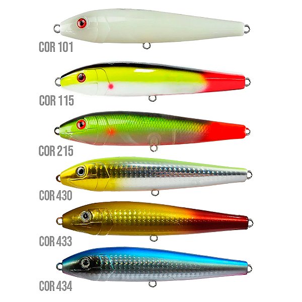 Isca Artificial Superfície Sará Sará 120 12 cm 22g – Lucky