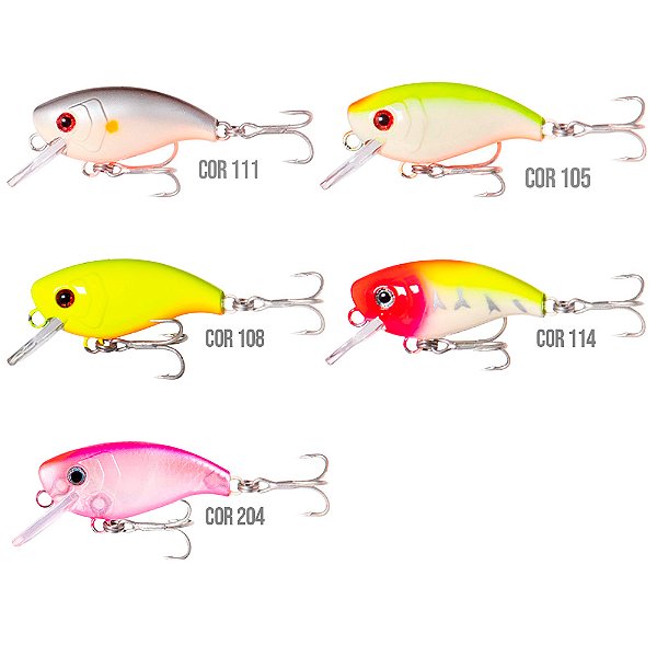 Isca Artificial Xodo 45 Meia-água 4,5cm 8g - Lucky