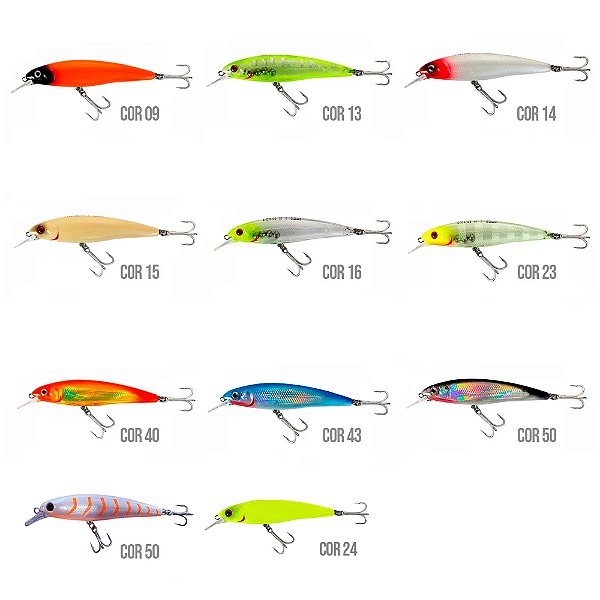Isca Artificial Fatal 75 Meia-água 7.5 cm 8g - Lori