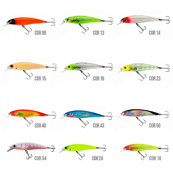 Isca Artificial Fatal 75 Meia-água 7.5 cm 8g - Lori