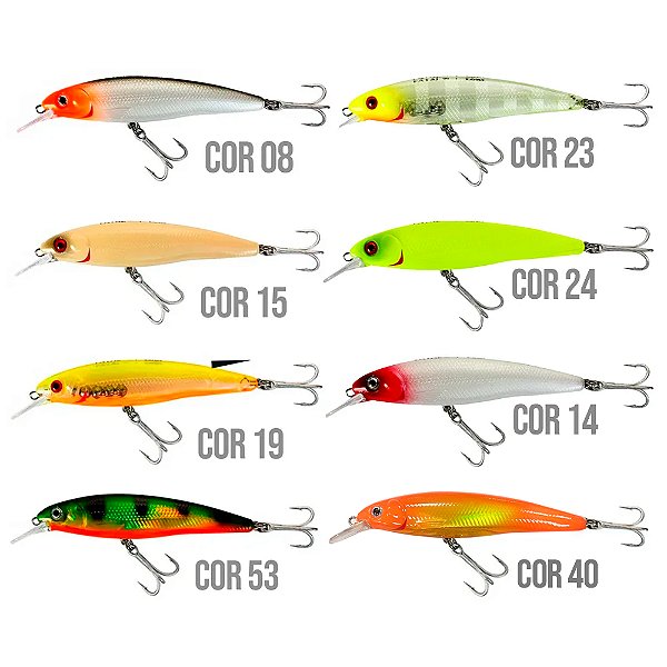 Isca Artificial Fatal 90 Meia-água 9 cm 13g - Lori