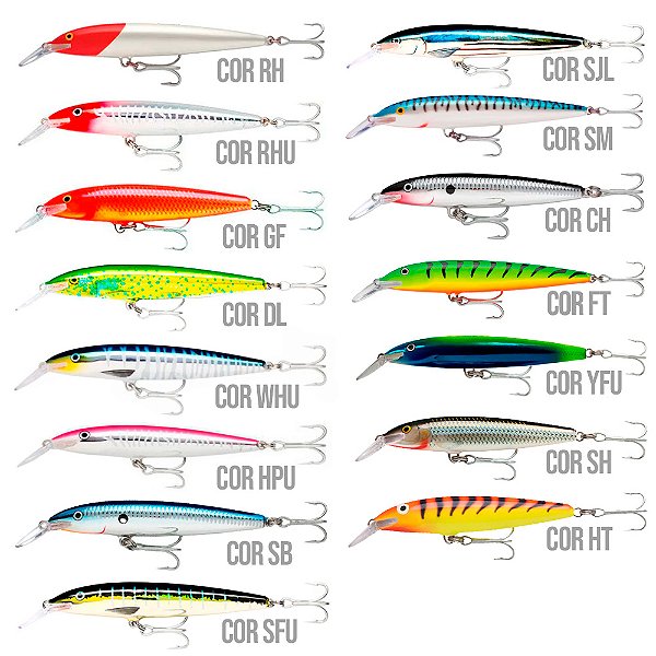 Isca Artificial Superfície FMag Floating Magnum 14 cm 22g - Rapala