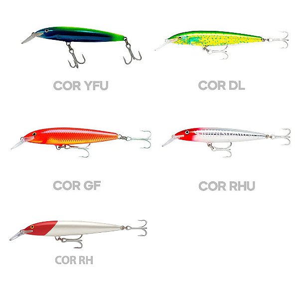 Isca Artificial Superfície FMag Floating Magnum 14 cm 22g - Rapala