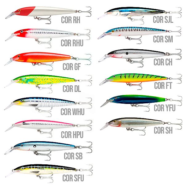 Isca Artificial Superfície FMag Floating Magnum 14 cm 22g - Rapala