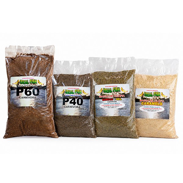 Massa De Pesca Para Tilápia 500g - Ideal Fish