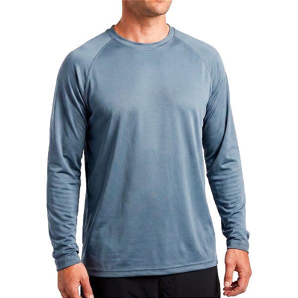 Camisa de Pesca FPS 50+ Dry Cinza 06 - Play Pesca
