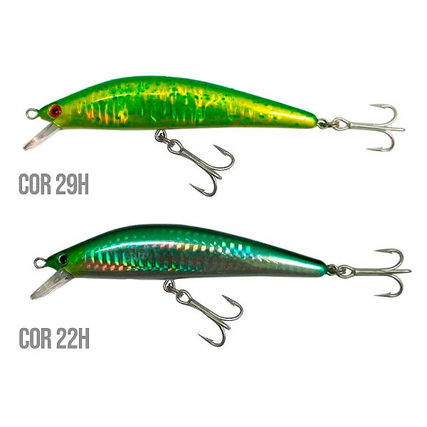 Isca Artificial Meia Água Lola S 11,5 cm 27g - Borboleta