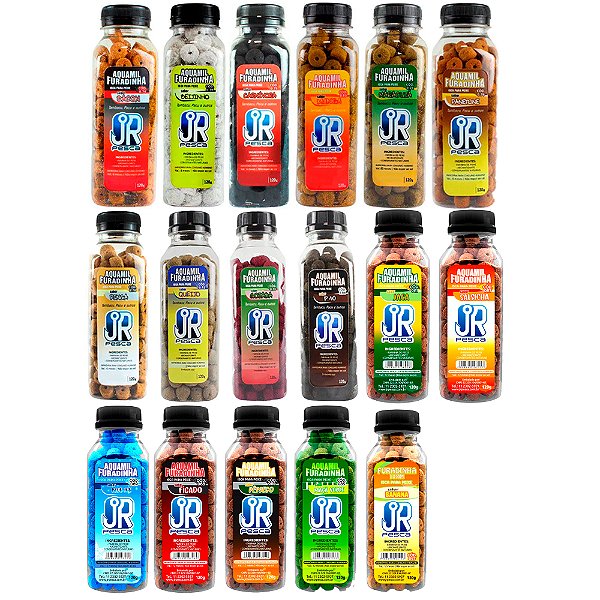 Ração Para Pesca Aquamil Furadinha - JR Pesca