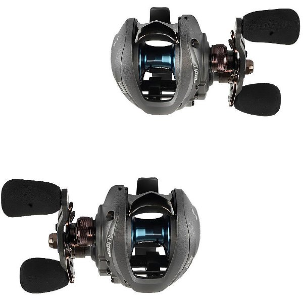 Carretilha Liger GTS 2022 Carbono / Alumínio 10 + 1BB  Cinza – Marine