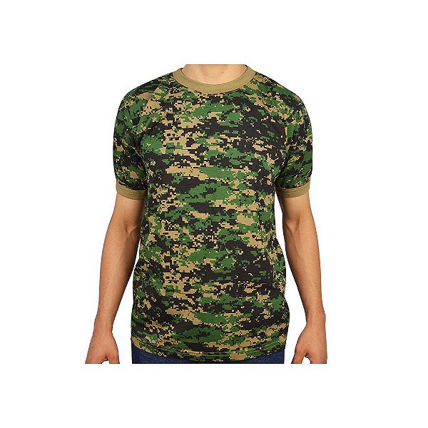 Camiseta Camuflada Digital Marpat Tam M - Bravo Militar