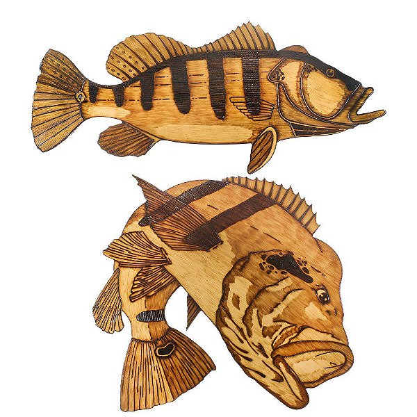 Peixe Decorativo Tucunaré - Dfish