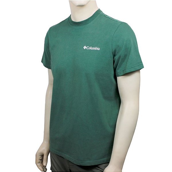 Camiseta Masculina Basic Verde - Columbia