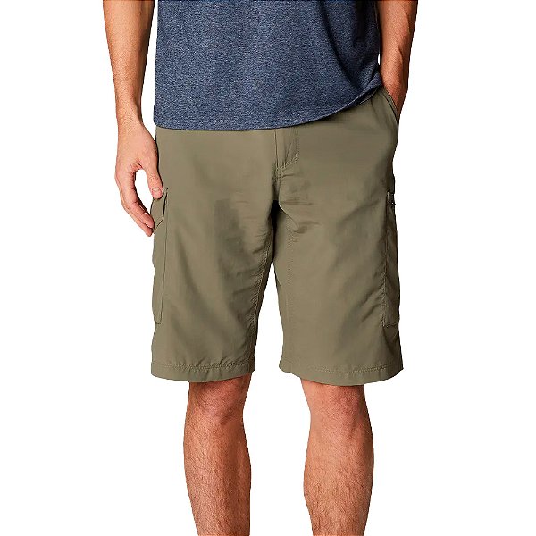 Bermuda Masculina Silver Ridge Cargo Verde Musgo - Columbia