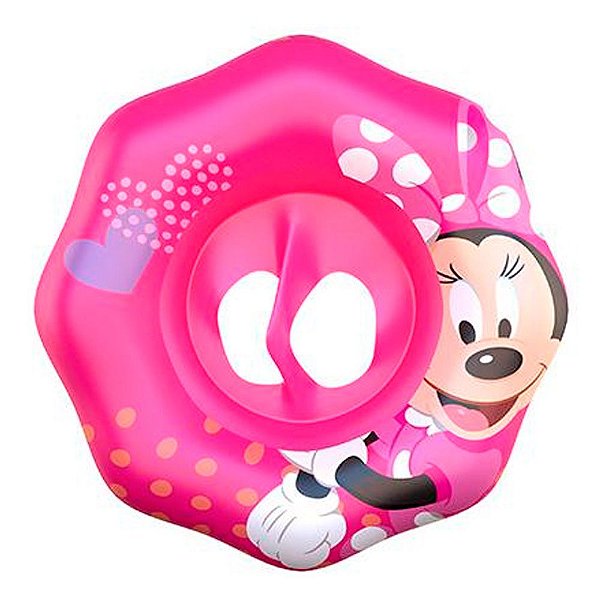 Bóia Inflável Circular Fralda Minnie 56cm - Etitoys