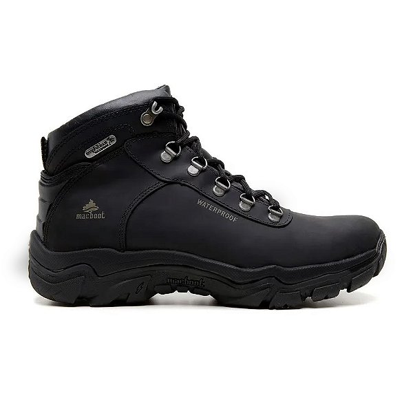 Bota Cano Alto Amphibios Sanhaco 06 Preto - Macboot