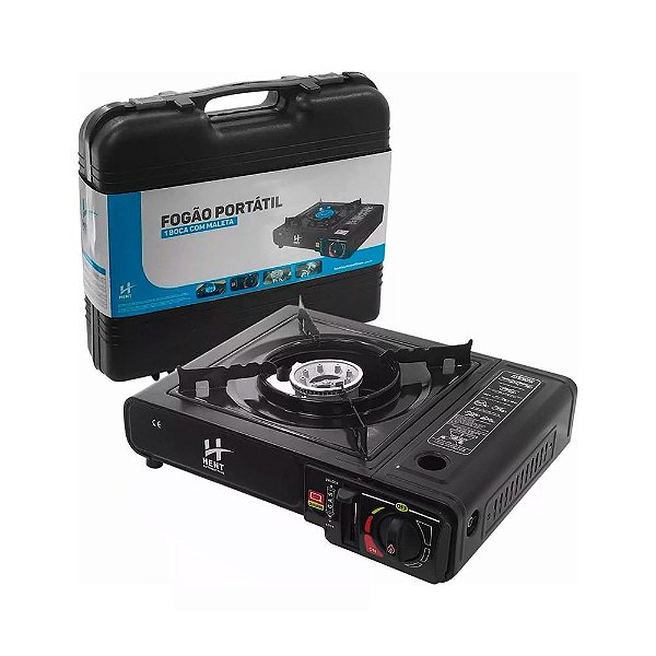 Fogão Portátil 1 Boca Para Camping - Hent