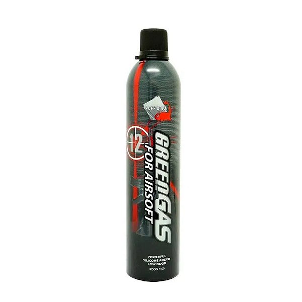 Green Gas Puff Dino 600ml Com Oleo - Rossi