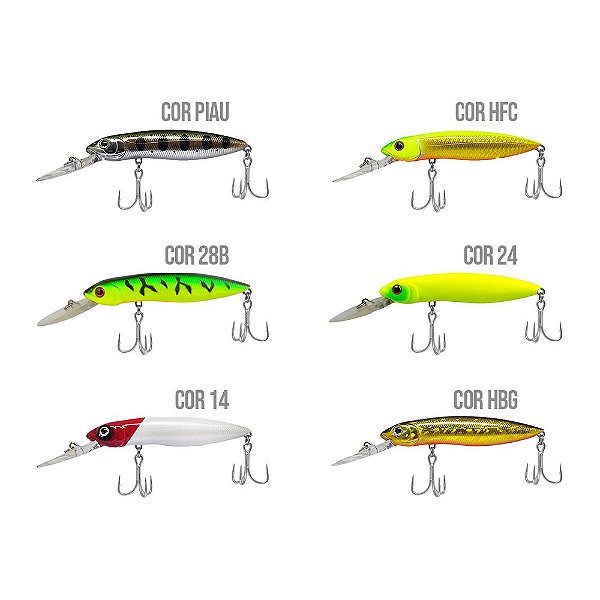 Isca Artificial Power Minnow Meia Água 120-DR 12cm 32g - Marine