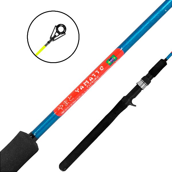 Vara Para Carretilha Xaréu Piapara 2,40m 15-30 Lbs 2240 C 2 Partes - YTM Fishing