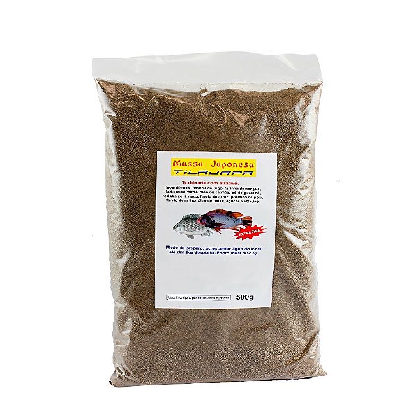 Massa Para Pesca Tilajapa 500g - Massa Japonesa