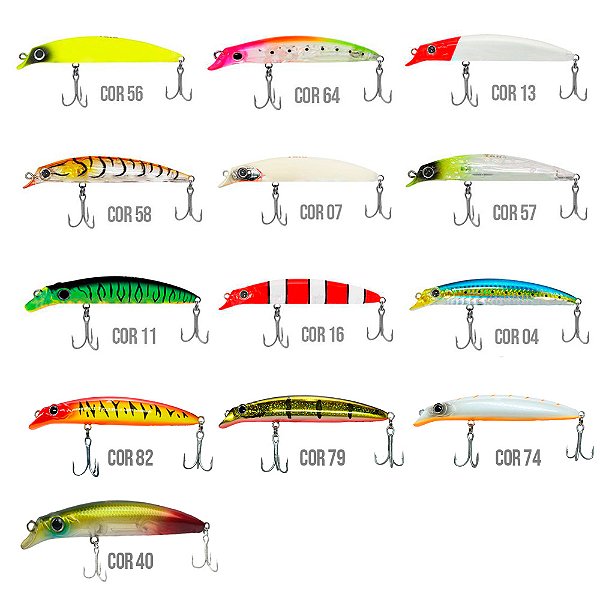 Isca Artificial Meia Agua Destroyer 11,5cm 18g - Yara