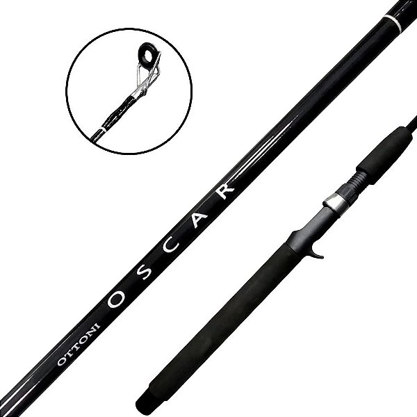 Vara Para Carretilha Oscar 1,95m 20-50 Lbs LS010195-2 2 Partes - Ottoni