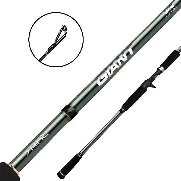 Vara de Pesca Para Carretilha Giant 2 Partes - Saint